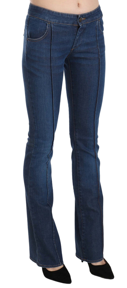 Spodnie jeansowe Just Cavalli Chic Blue Washed Boot Cut