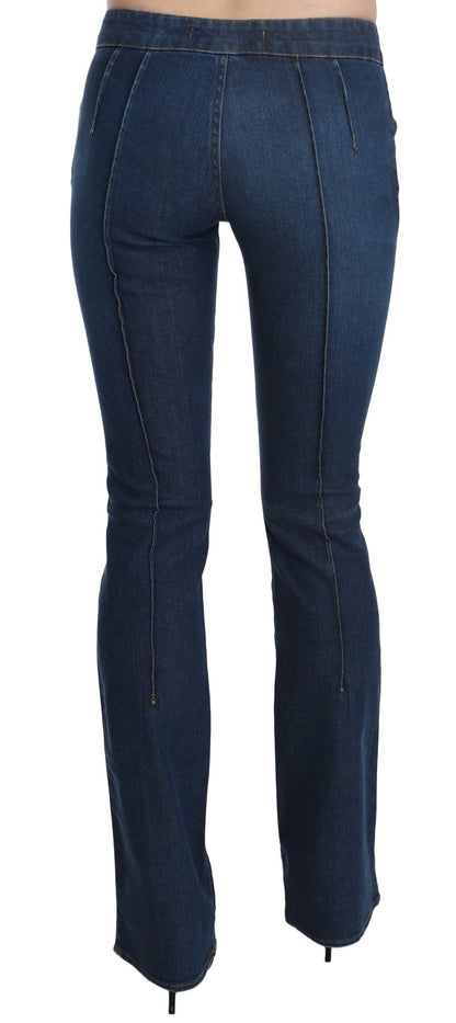 Spodnie jeansowe Just Cavalli Chic Blue Washed Boot Cut