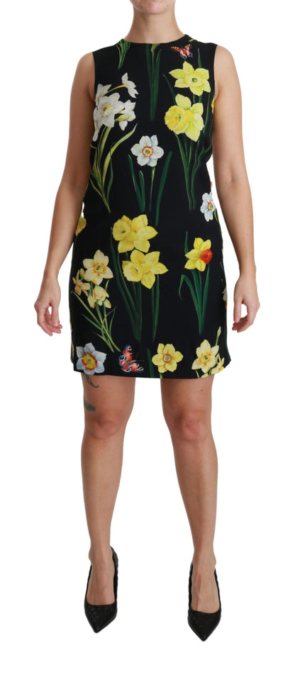 Dolce &amp; Gabbana Floral Sheath Mini Dress - Elegance Redefined