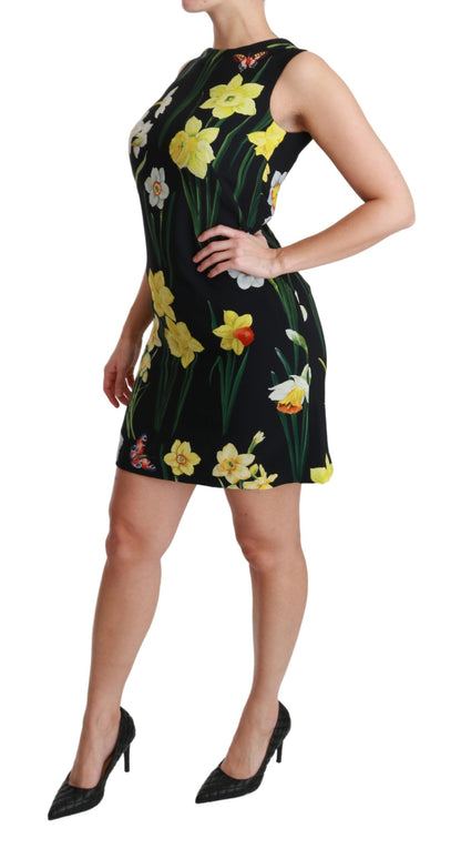 Dolce &amp; Gabbana Floral Sheath Mini Dress - Elegance Redefined