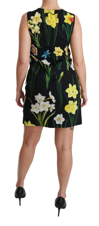 Dolce &amp; Gabbana Floral Sheath Mini Dress - Elegance Redefined