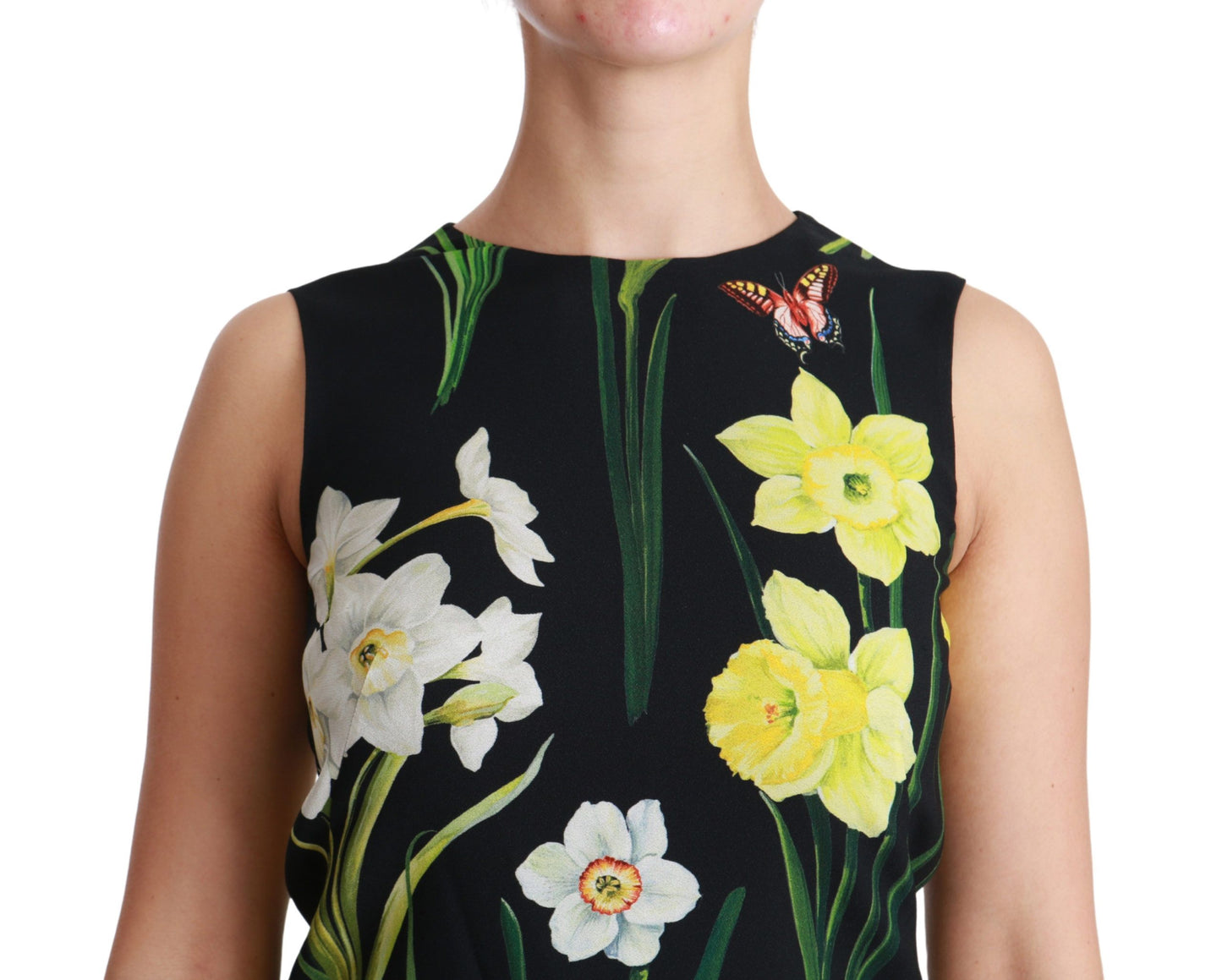 Dolce &amp; Gabbana Floral Sheath Mini Dress - Elegance Redefined