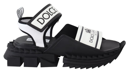 Sandały Dolce &amp; Gabbana Super King Slider w kolorze monochromatycznym