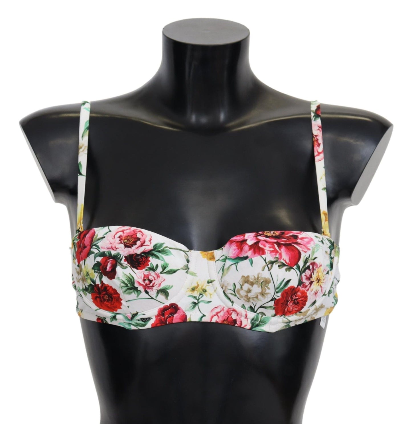 Dolce &amp; Gabbana Elegancki kwiatowy top bikini – Letni szyk