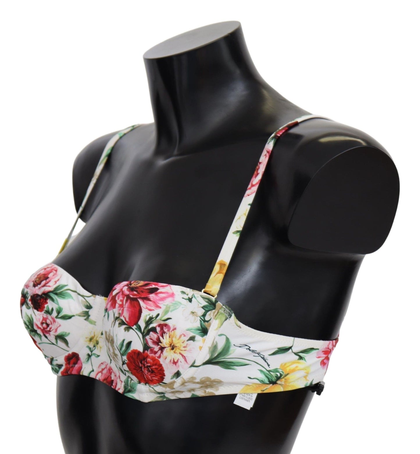 Dolce &amp; Gabbana Elegancki kwiatowy top bikini – Letni szyk