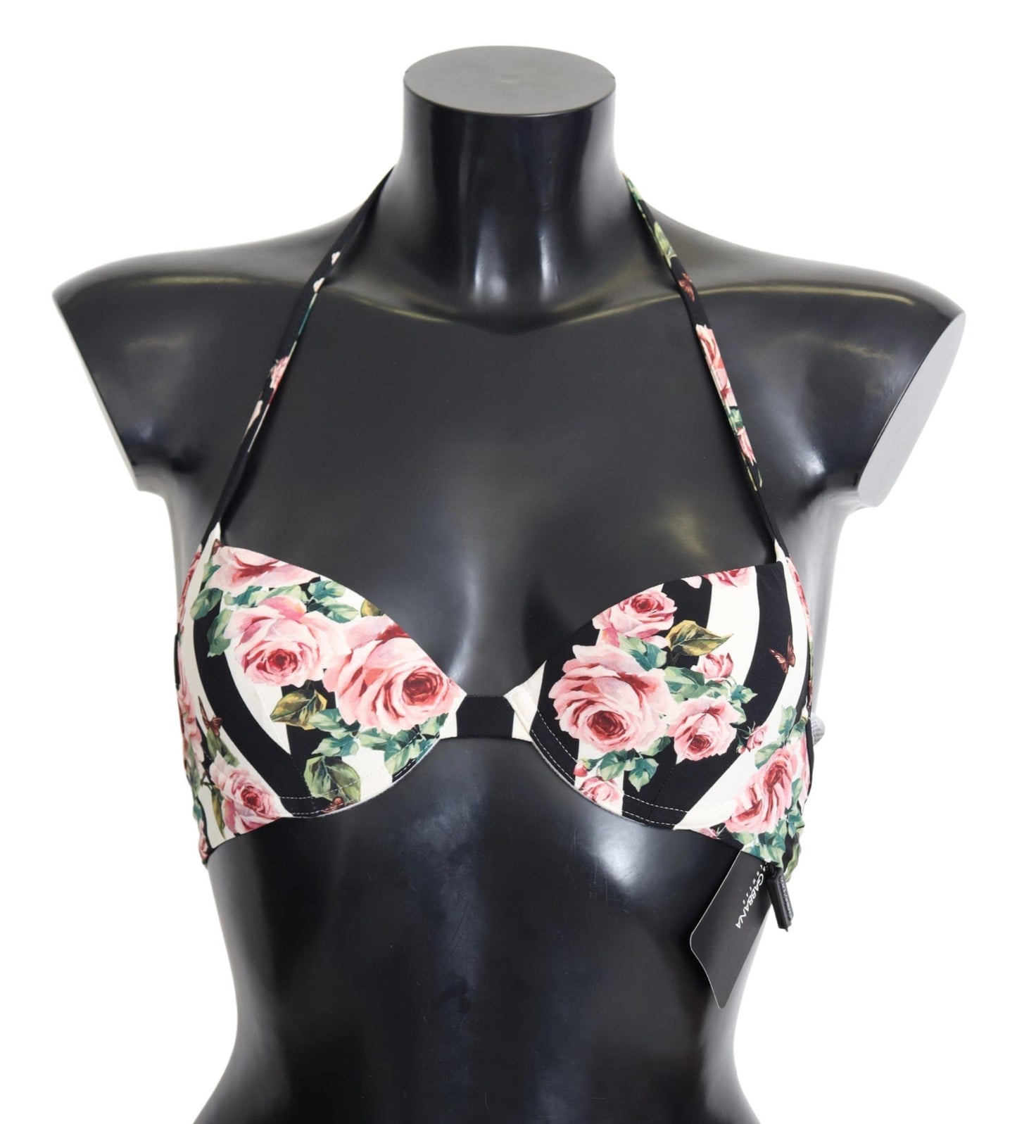 Dolce &amp; Gabbana Elegancki Top Bikini z Różą