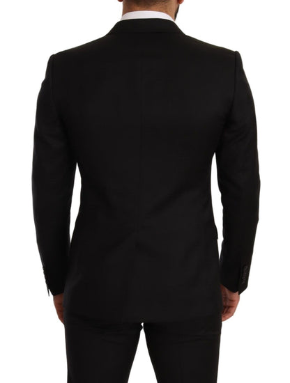 Dolce &amp; Gabbana Elegancki dwuczęściowy garnitur Slim Fit Martini