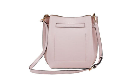 Michael Kors Emilia Small Powder Blush Pebble Leather Bucket Messenger Torebka