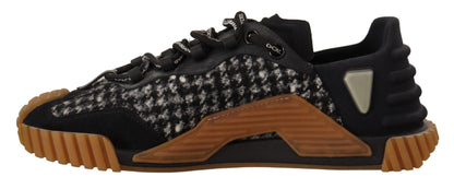 Dolce &amp; Gabbana Eleganckie Teksturowane Buty Sportowe NS1 Charisma