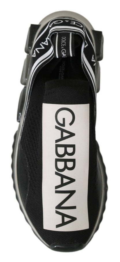 Dolce &amp; Gabbana Dapper Czarne Casualowe Sportowe Trampki