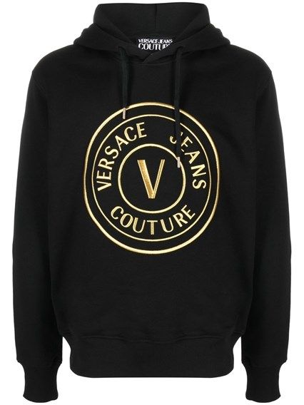 Bluza z kapturem Versace Jeans Chic Black