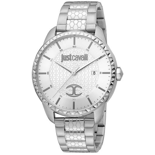 Just Cavalli Silver Men Watch