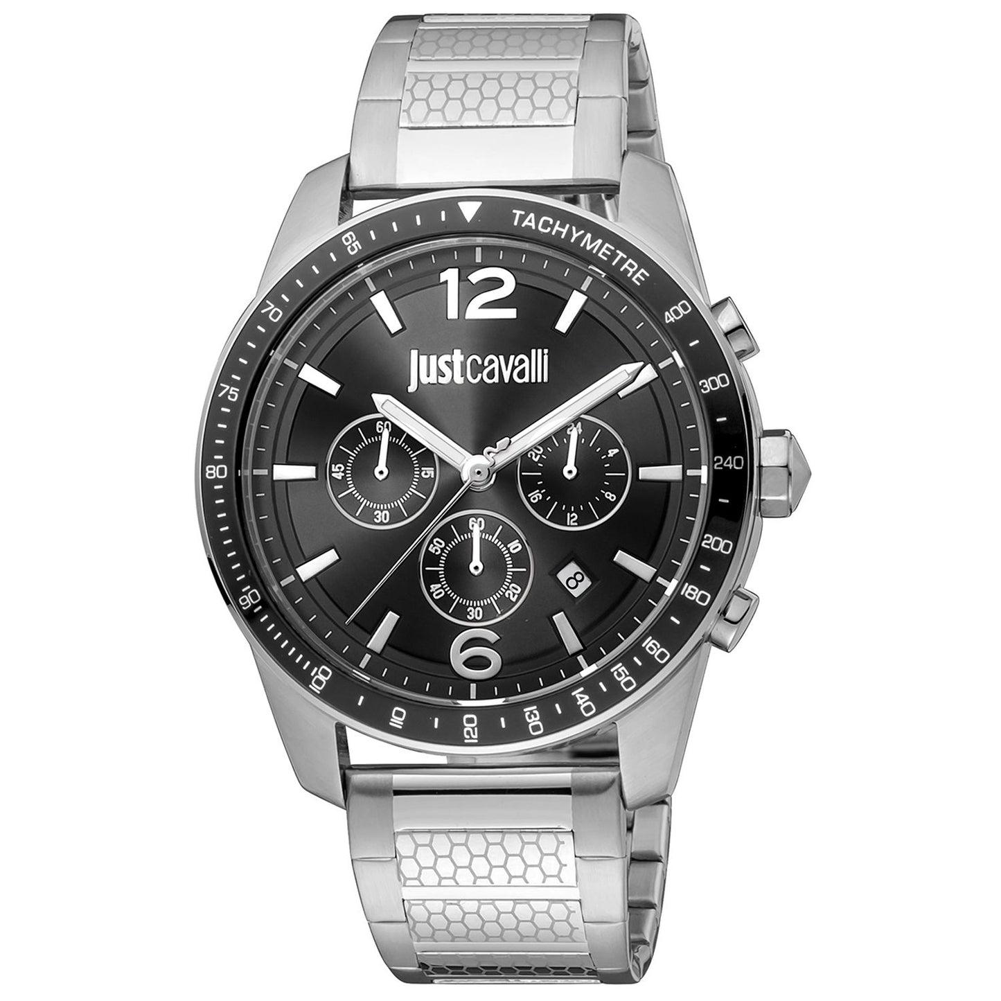 Just Cavalli Silver Men Watch