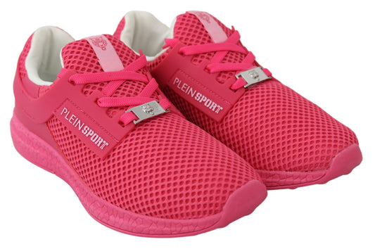 Eleganckie trampki Plein Sport Fuxia Runner Becky