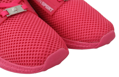 Eleganckie trampki Plein Sport Fuxia Runner Becky