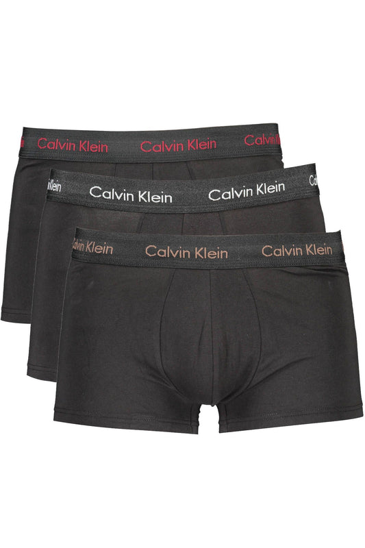 Calvin Klein Czarny bawełniany męski zestaw bielizny