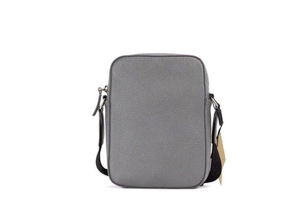 Thornton Mała Szara Wytłoczona Logo Skórzana Torebka Crossbody