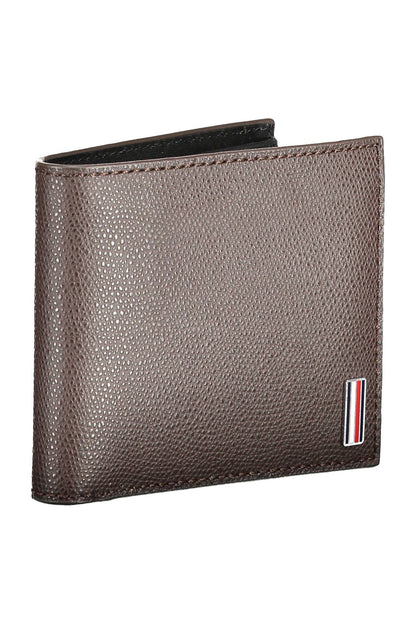 Tommy Hilfiger Brown Leather Men Wallet