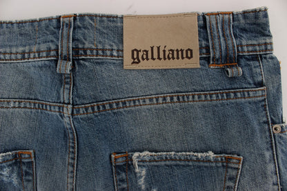 Jeansy John Galliano Chic Boyfriend Blue Wash