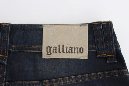 Jeansy John Galliano Chic Boyfriend Fit Blue