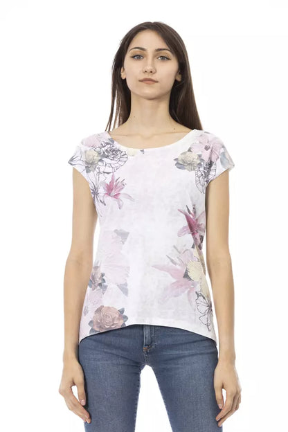 Trussardi Action White Cotton Women Top