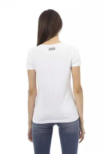 Trussardi Action White Cotton Women's T-Shirt