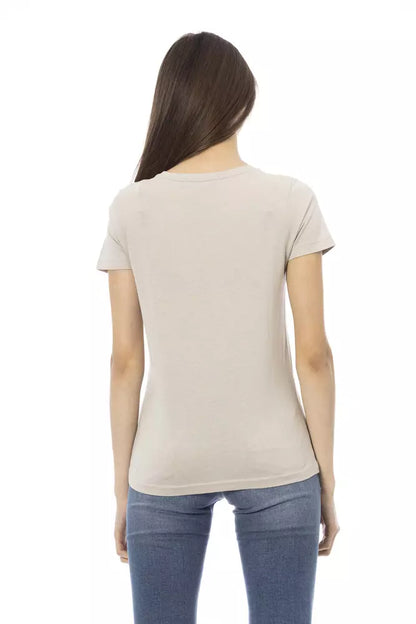 Trussardi Action Beige Cotton Women Top