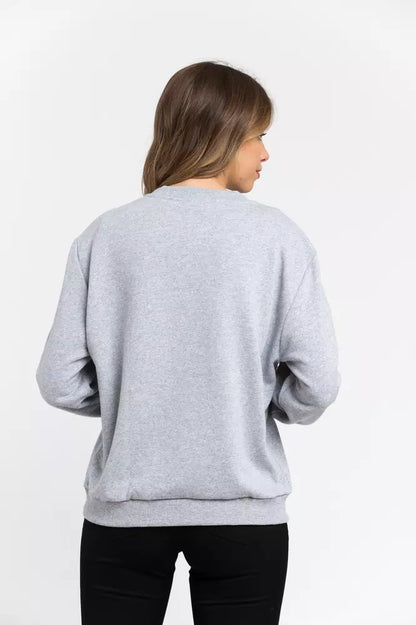 Sweter damski Trussardi Gray Cotton