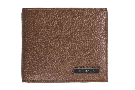 Portfel męski Trussardi Brown Leather