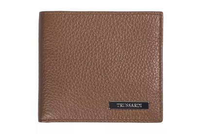 Portfel męski Trussardi Brown Leather