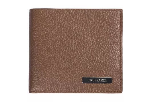 Portfel męski Trussardi Brown Leather