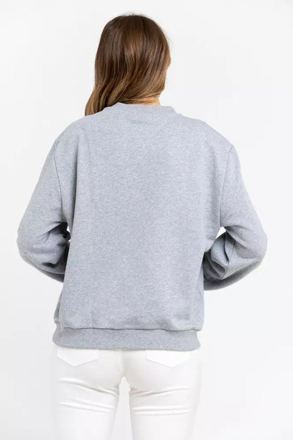 Sweter damski Trussardi Gray Cotton