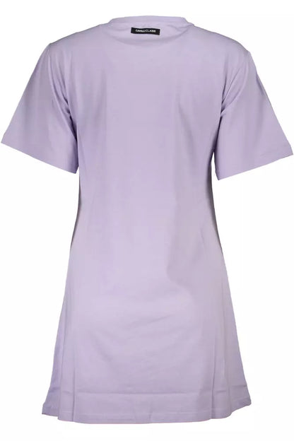 Cavalli Class Purple Cotton Women Top