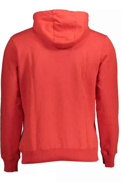 Napapijri Red Cotton Men Sweater