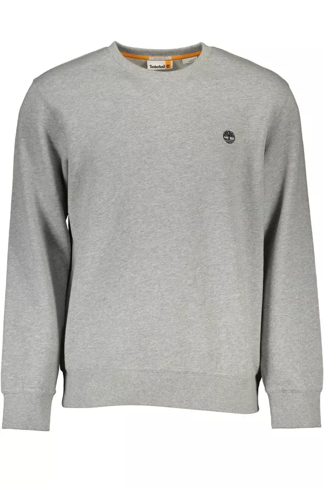 Timberland Gray Cotton Men Sweater