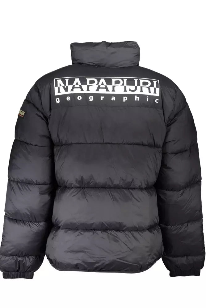 Napapijri Black Polyamide Men Jacket