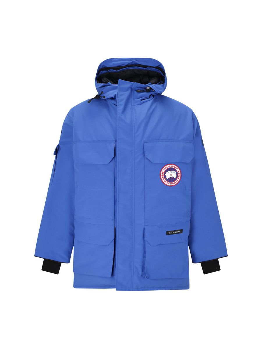 Canada Goose Stylish Royal Blue Expedition Jacket