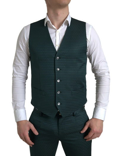 Garnitur 3-częściowy Emerald Elegance Slim Fit