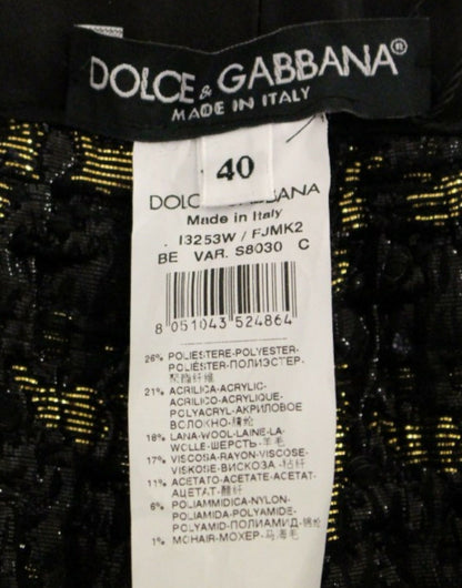 Dolce &amp; Gabbana Eleganckie, designerskie, tkane szorty