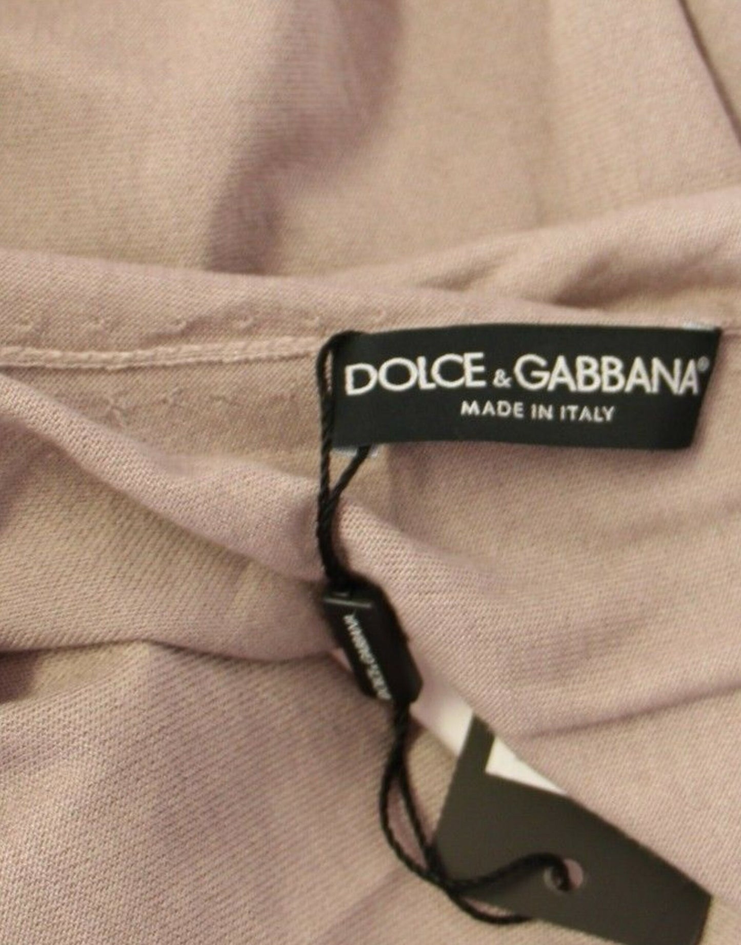 Dolce &amp; Gabbana Elegancki lekki dzianinowy bolerko z mieszanki kaszmiru i jedwabiu