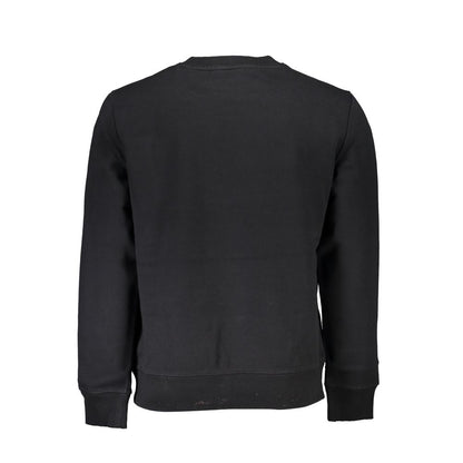 Napapijri Black Cotton Men Sweater