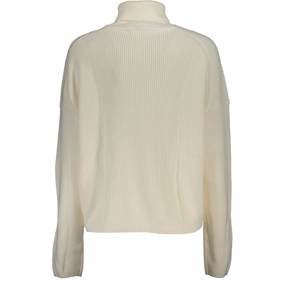 Tommy Hilfiger White Cotton Women Sweater