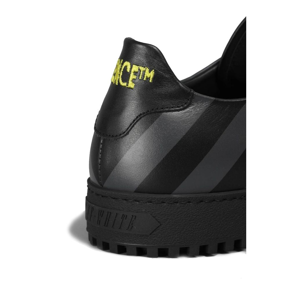 Off-White Czarne cielęce buty sportowe damskie