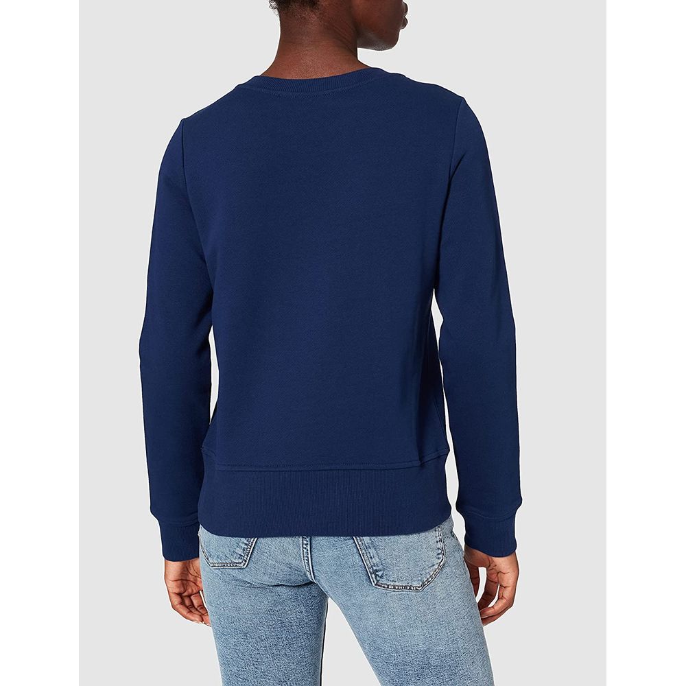 Sweter damski Love Moschino Blue Cotton