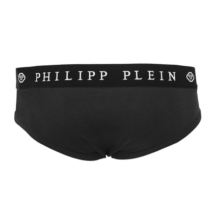 Philipp Plein Czarne bawełniane bokserki męskie w zestawie