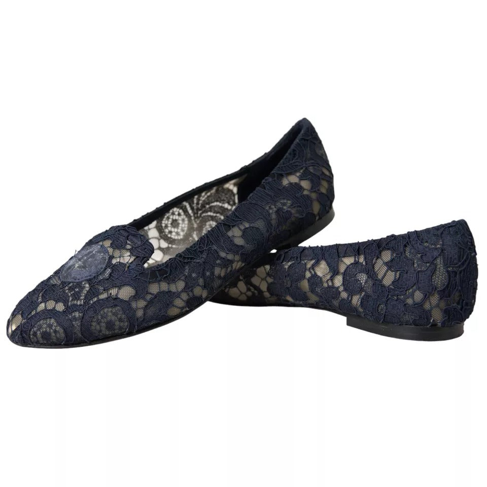 Ciemnoniebieskie, sznurowane, płaskie buty Taormina Slip On