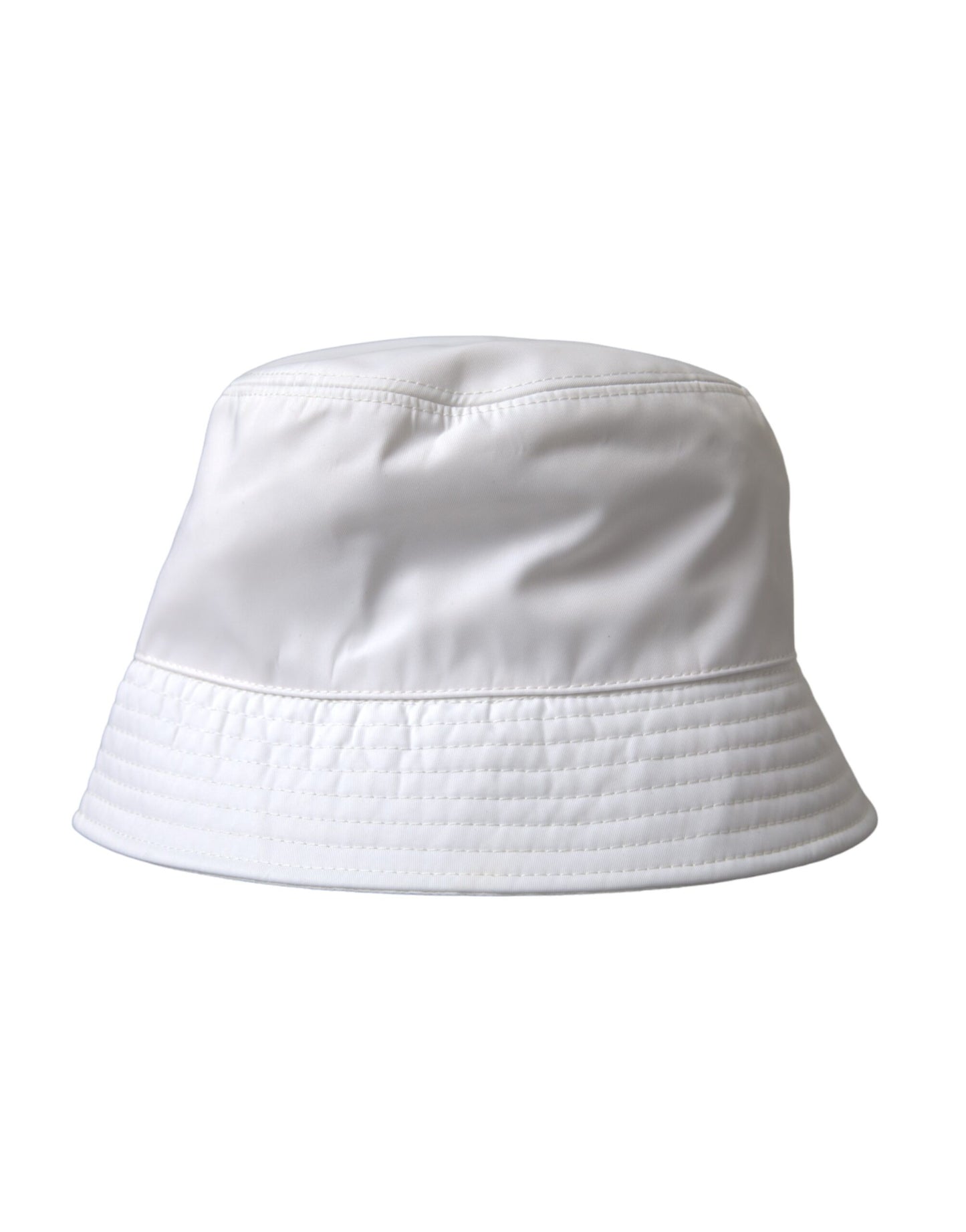 Dolce & Gabbana White Cotton Cap Bucket Capello Hat Men