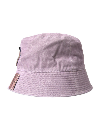 Dolce & Gabbana Light Brown Nylon Canvas Bucket Hat Men