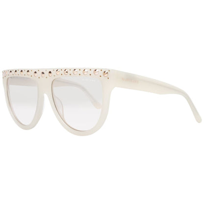 Marciano by Guess Białe Damskie Okulary Przeciwsłoneczne