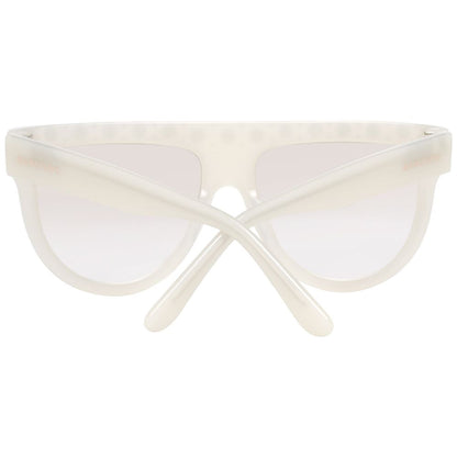 Marciano by Guess Białe Damskie Okulary Przeciwsłoneczne